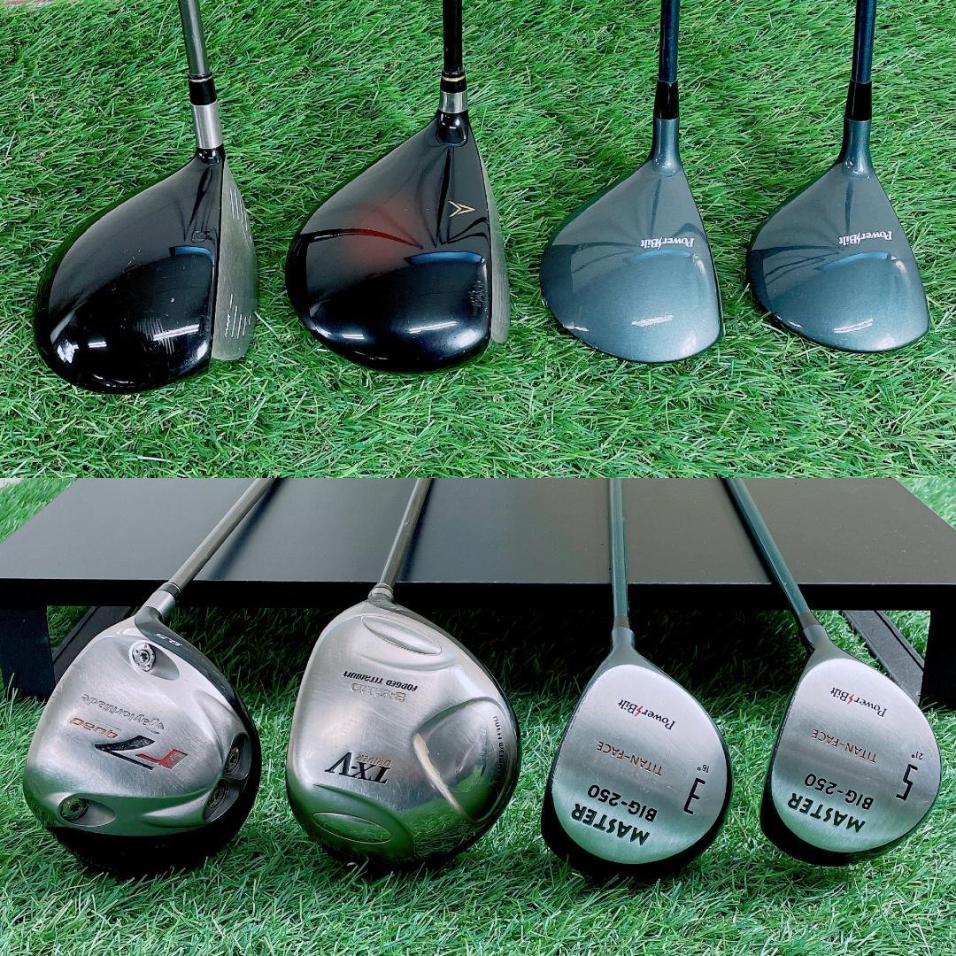初心者応援！テーラーメイド入りゴルフ15本 フルセット N2543 - メルカリ