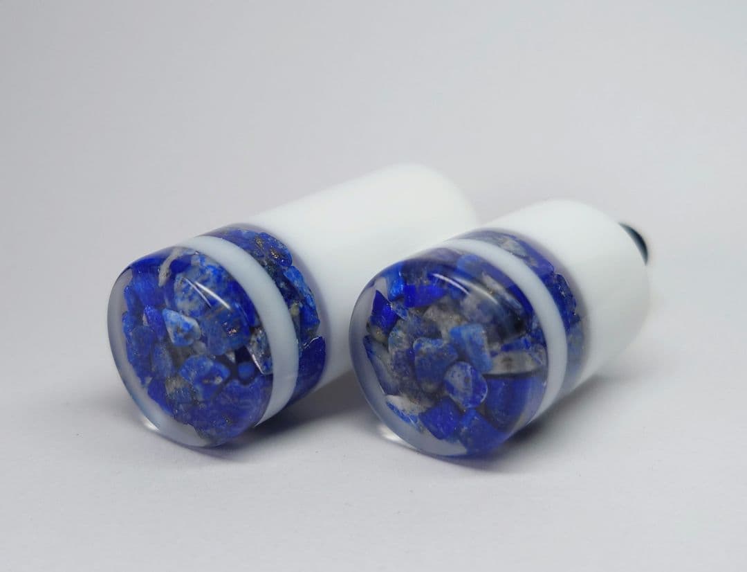 ジョイントプロテクター 3/8-10山(天然石ラピスラズリデザイン) ビリヤード
