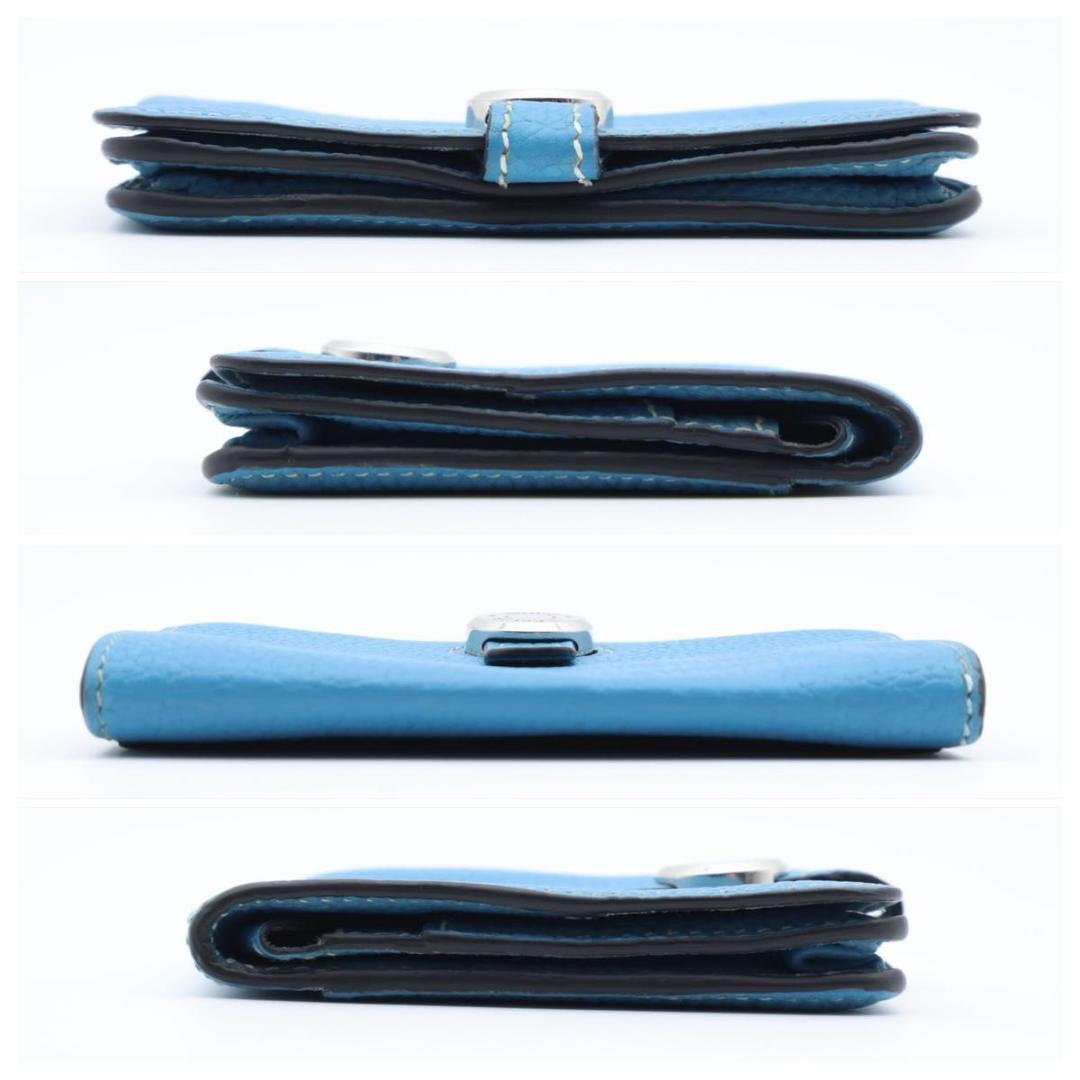 極美品】HERMES ドゴンコンパクト コインケース ブルージーン - メルカリ