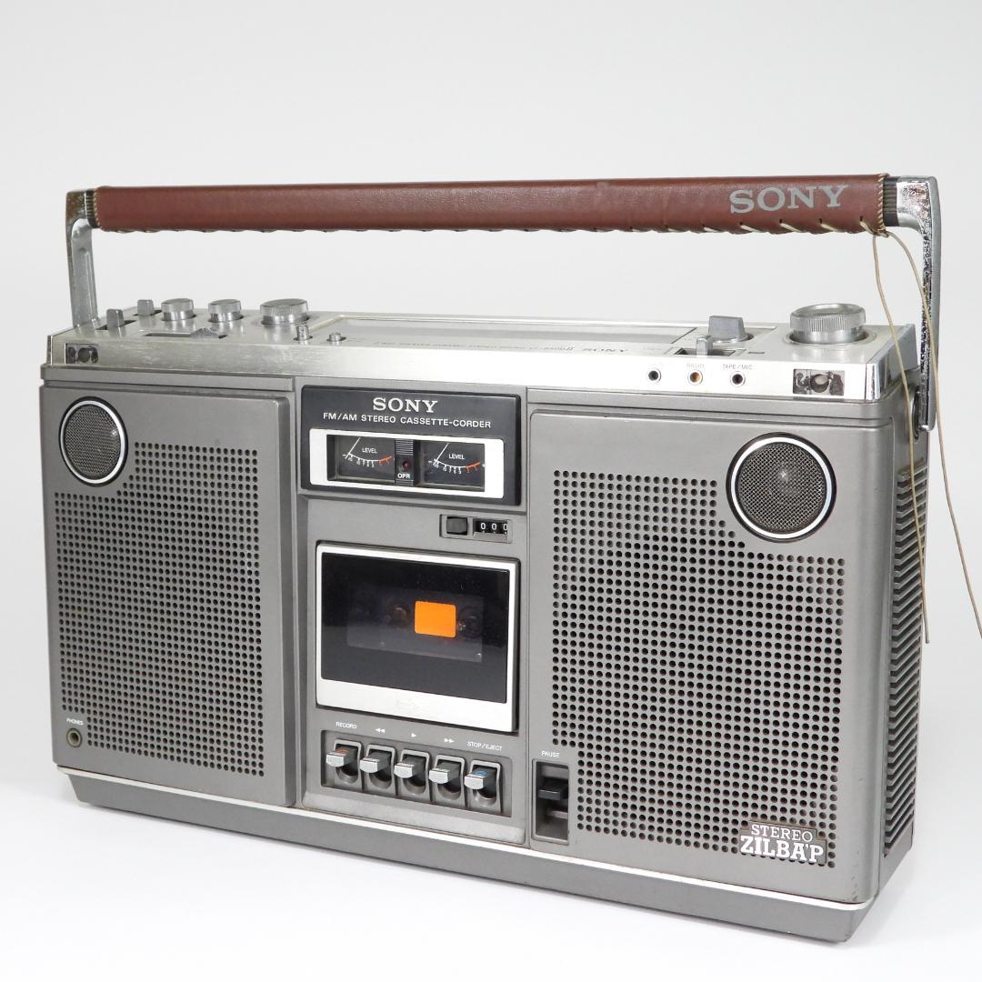 SONY FM/AM ステレオ カセットコンポ 動作未確認、ケーブル欠品の為