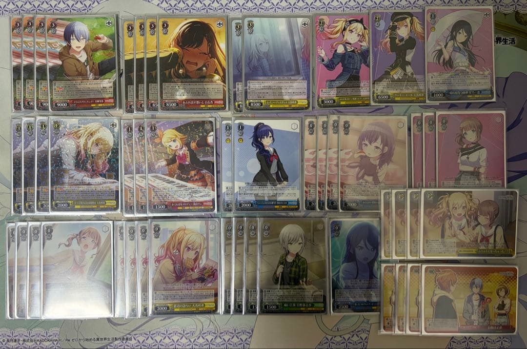 プロセカ　デッキパーツ　まとめ販売　ヴァイスシュヴァルツ　(画像4枚有り) ヴァイスシュヴァルツ プロセカ デッキパーツ - メルカリ