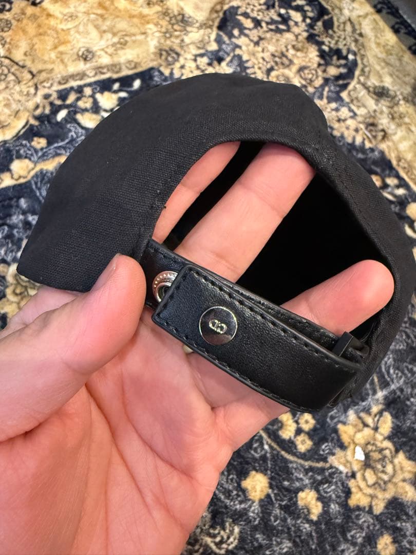 《Dior》黒 ベースボールキャップ S @ 美品