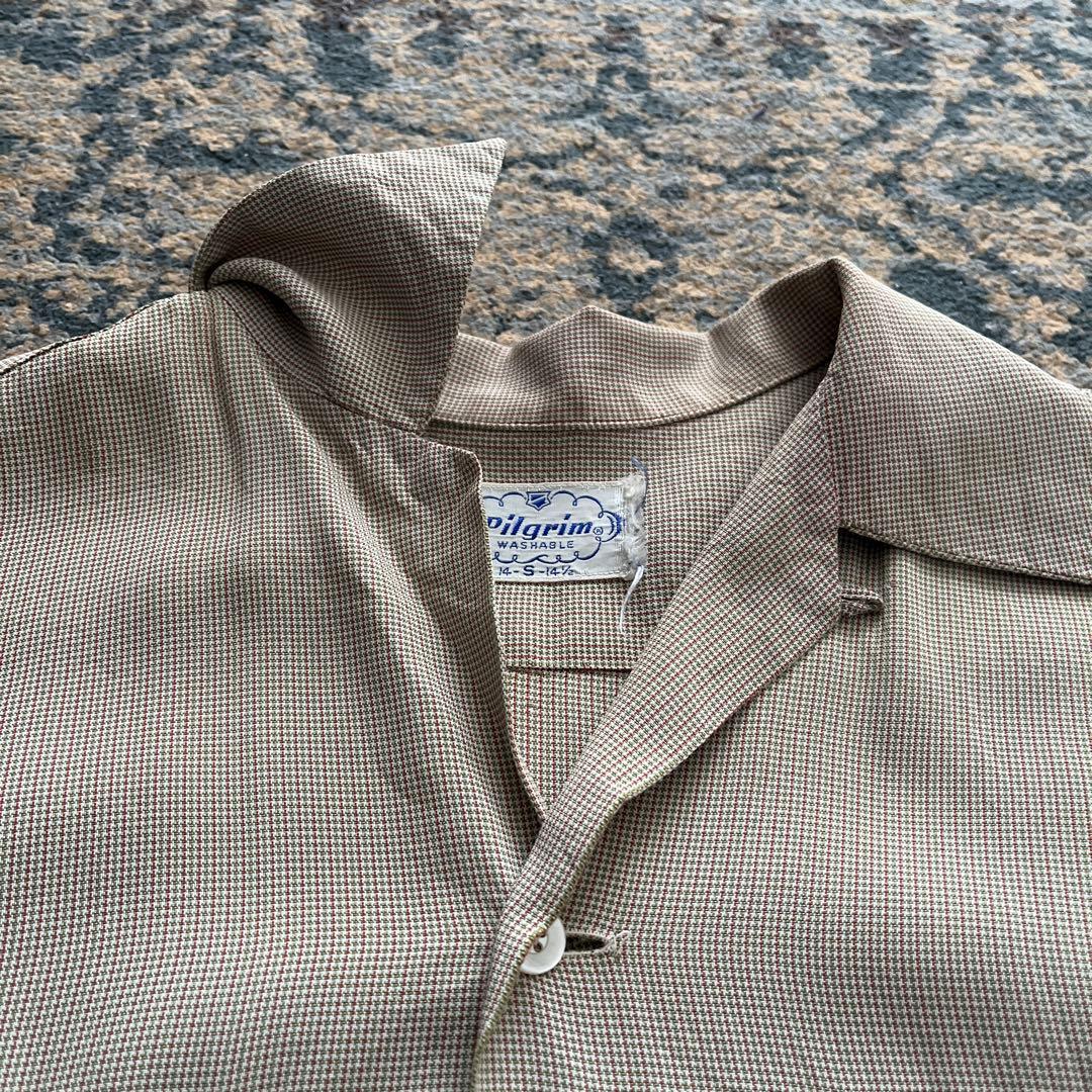 50s PILGRIM レーヨン シャツ フラップ 検 60s ギャバジン - メルカリ