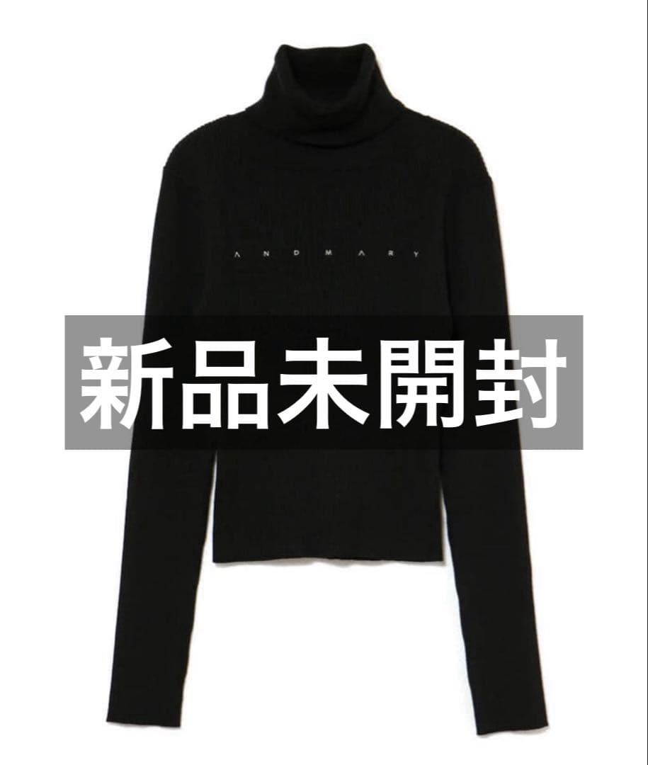 andmary Mary turtle knit tops - メルカリ