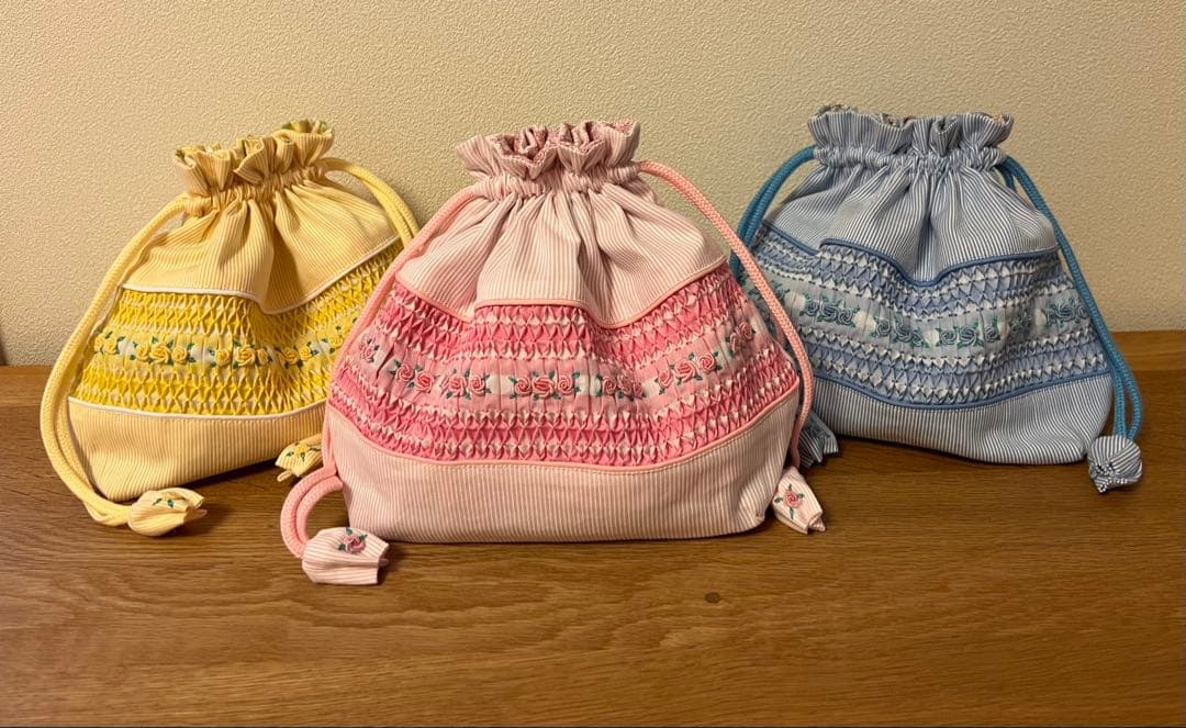 【エマニュエル】お弁当袋　コップ袋　ランチョンマット　カトラリーケース ff485a89060e6a316b1994e5db6638