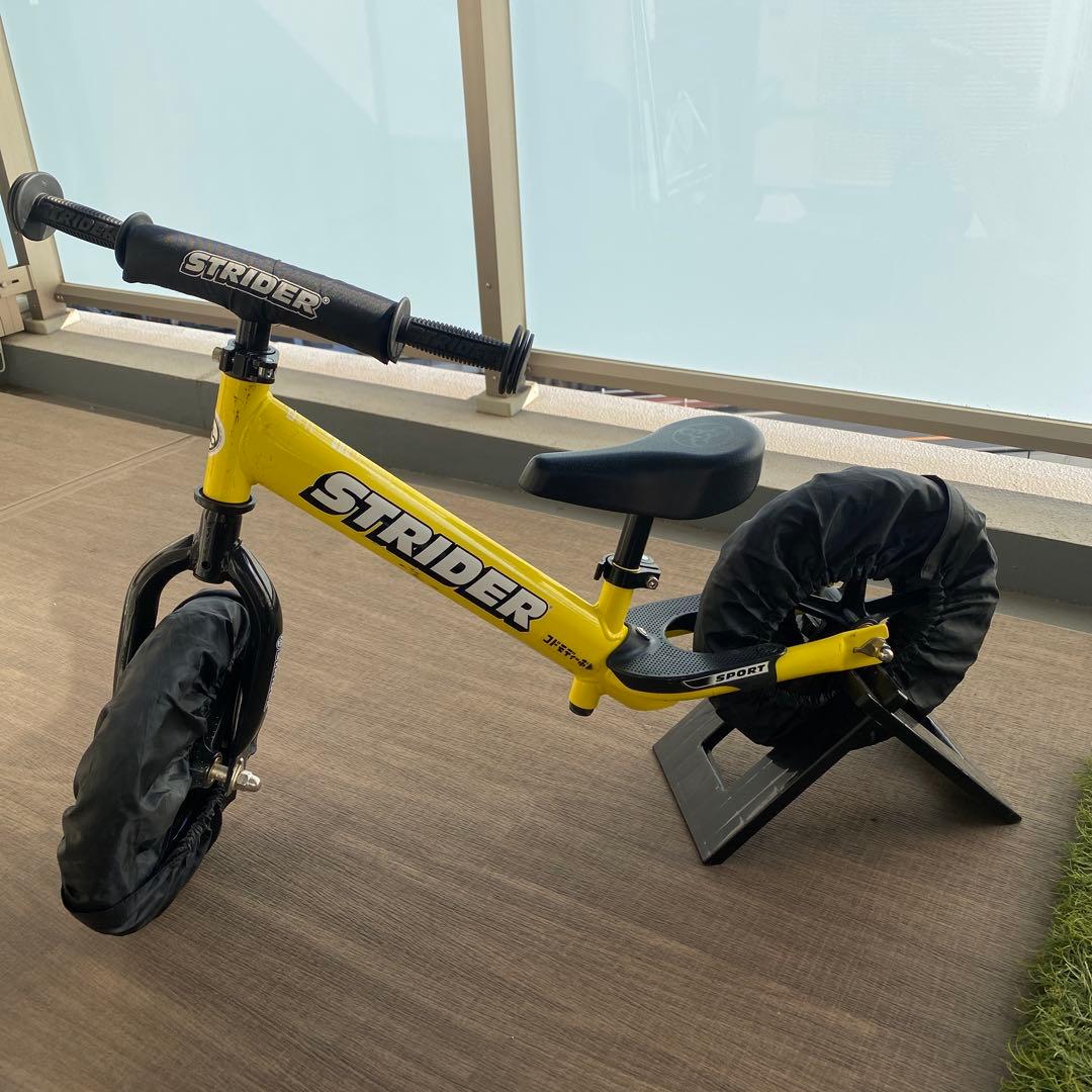 STRIDER スポーツ バランスバイク 12インチ イエロー - メルカリ
