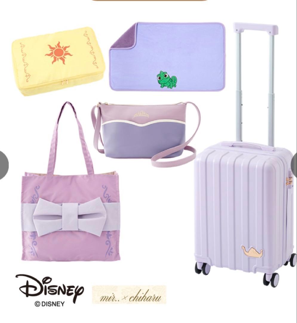 しまむら キャリーケース ラプンツェル ディズニー ハッピーバッグ