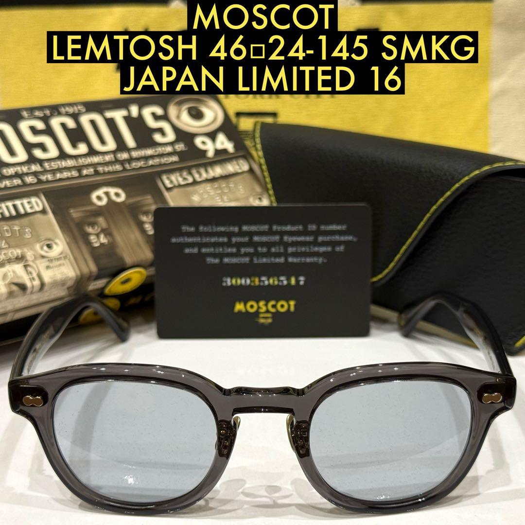 新品】限定完売 モスコット レムトッシュ 46 SMKG 16 JPNLTD - メルカリ