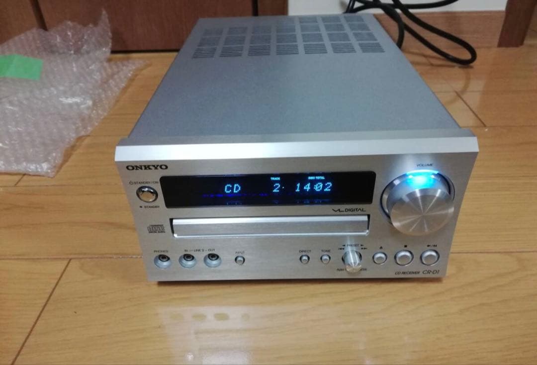 ONKYO CDプレーヤー シルバー CR-D1ミニコンポ ONKYO CDプレーヤー シルバー CR-D1ミニコンポ｜Yahoo!フリマ（旧