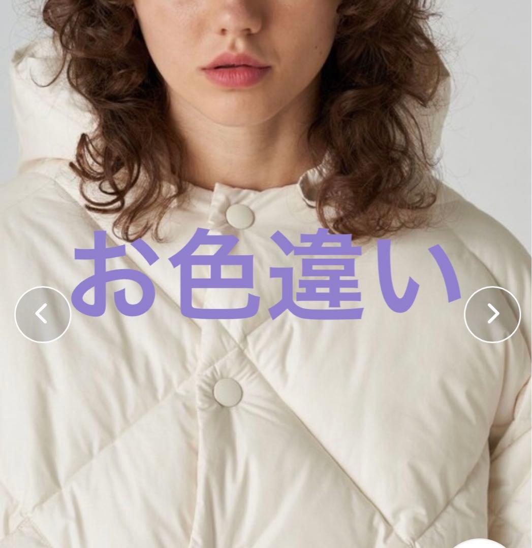 美品MACPHEE コーティングタイプライター キルティングショートコート