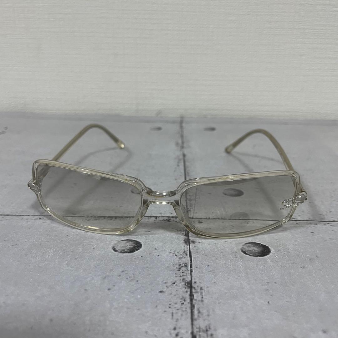 CHANEL シャネル サングラス 5043-B クリア スクエア ココマーク