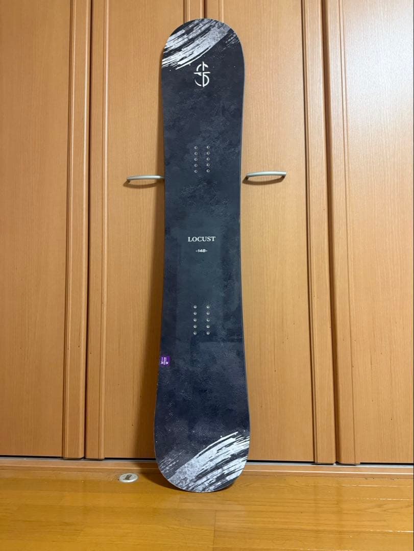 24-25 CROOJA LOCUST 148cm 板 24-25 CROOJA / クロージャ LOCUST ローカスト メンズ スノーボード