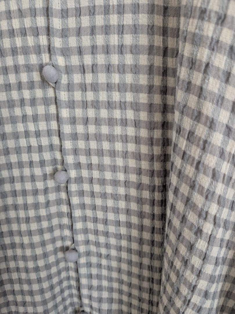 未使用 ヨーガンレール 綿ちぢみ チュニックワンピース ババグーリ