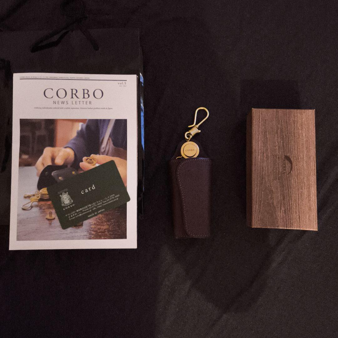 CORBO ダークブラウン キーケース CORBO.新型スマートキーケース 発売開始のお知らせ | CORBO. コルボ