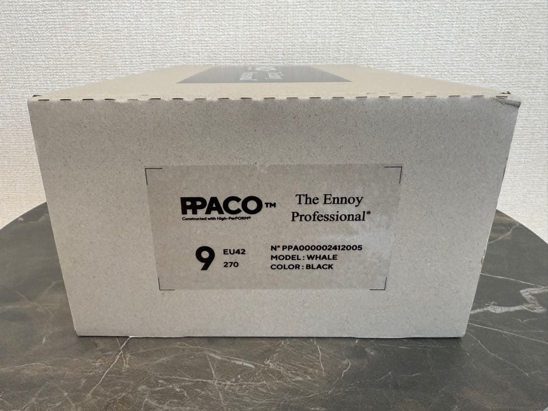 新品 PRACO ENNOY スタイリスト私物 WHALE 27.0cm