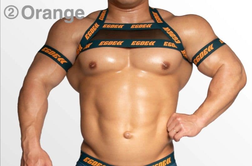 EGDE MOTION ハーネス&ジョック L-XL セット Orange - メルカリ