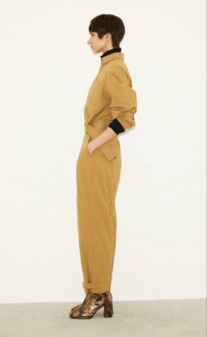 新品 新木優子着用 スローバイスライ THROW by SLY ジャンプスーツ