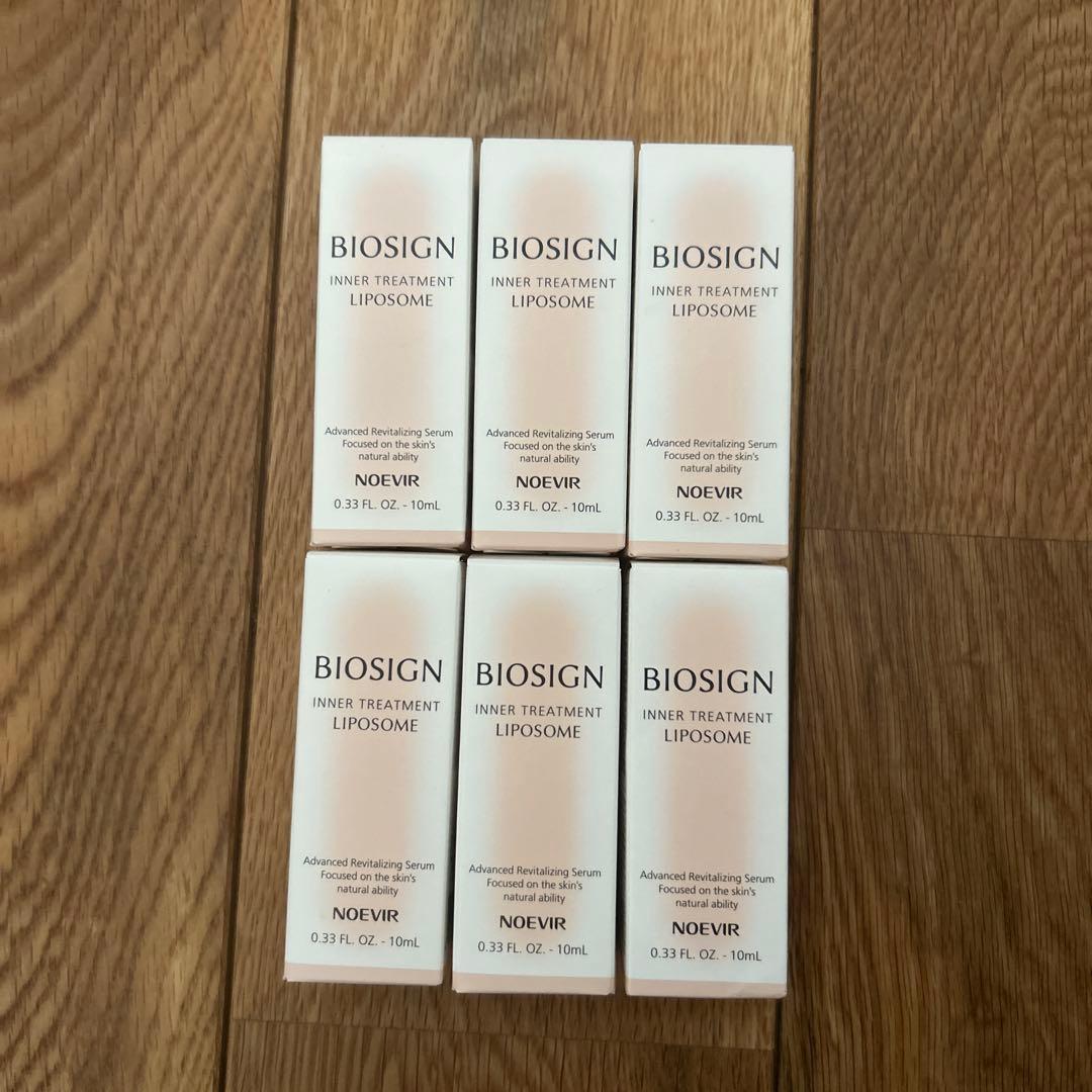 新品‼︎未使用⭐︎ノエビア インナートリートメントリボソーム ミニ 6本セット バイオサイン インナートリートメント リポソーム | 株式会社ノエビア