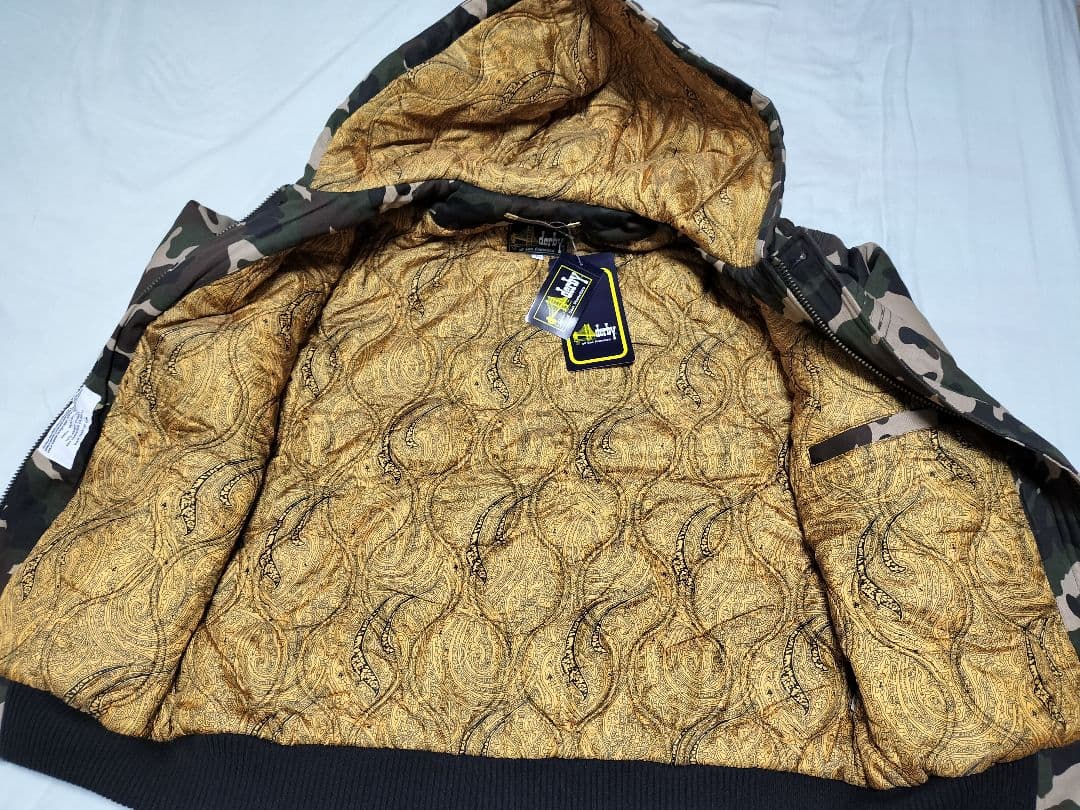 新品 ダービーオブサンフランシスコ300camo 新作ダービーJKTフーディー