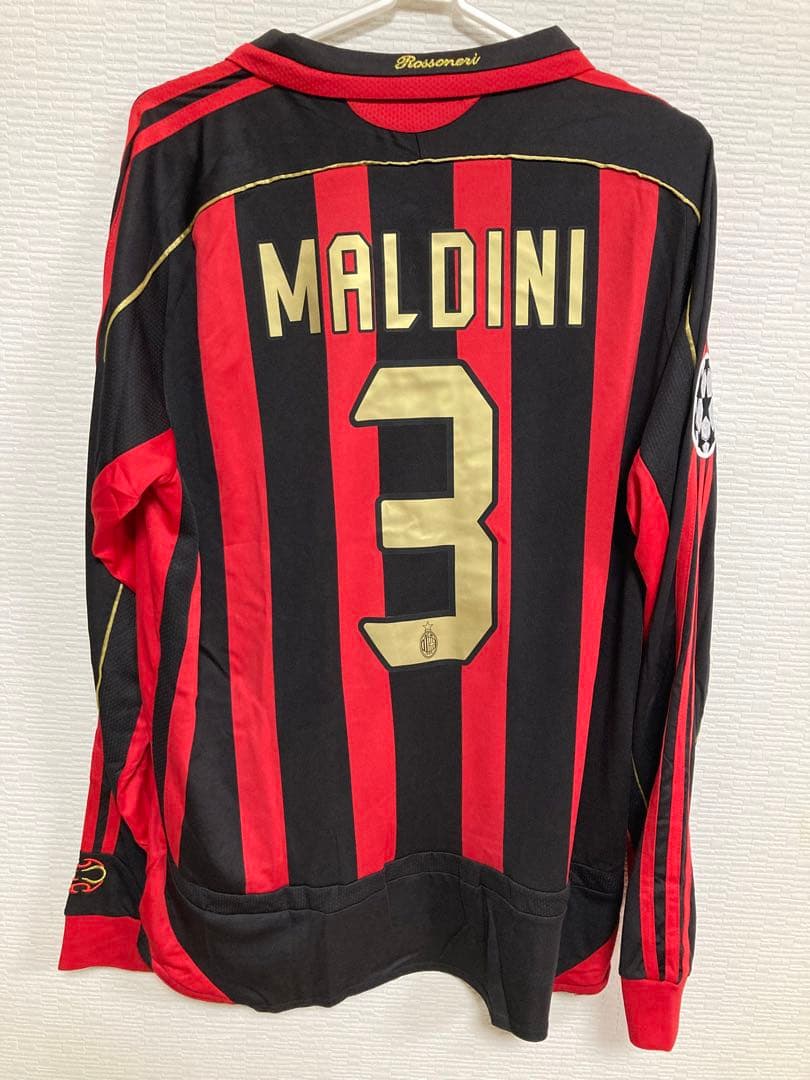 06-04 セリエA ACミラン マルディーニ ユニフォーム（H） 06-07 セリエA ACミラン マルディーニ ユニフォーム（H） | football