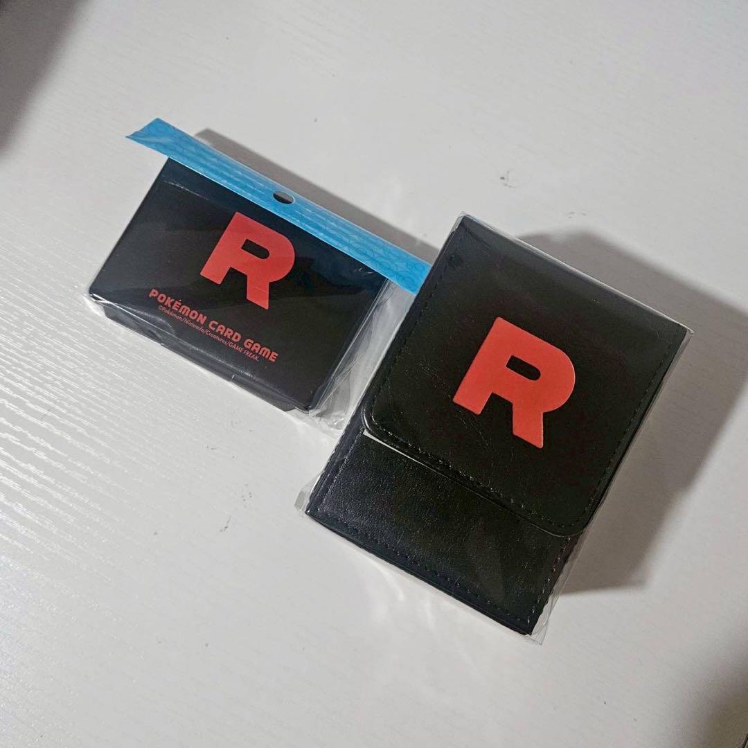 未使用 フリップデッキケース ダメカンケースロケット団 ポケモン