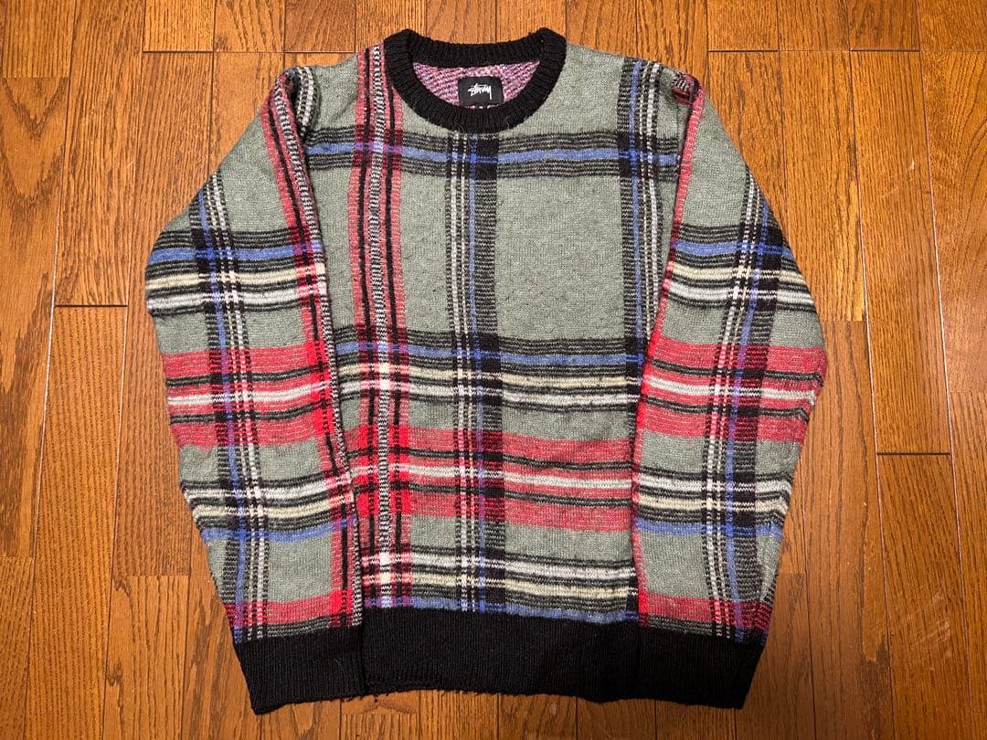 早い物勝ちStussy モヘアニットセーター