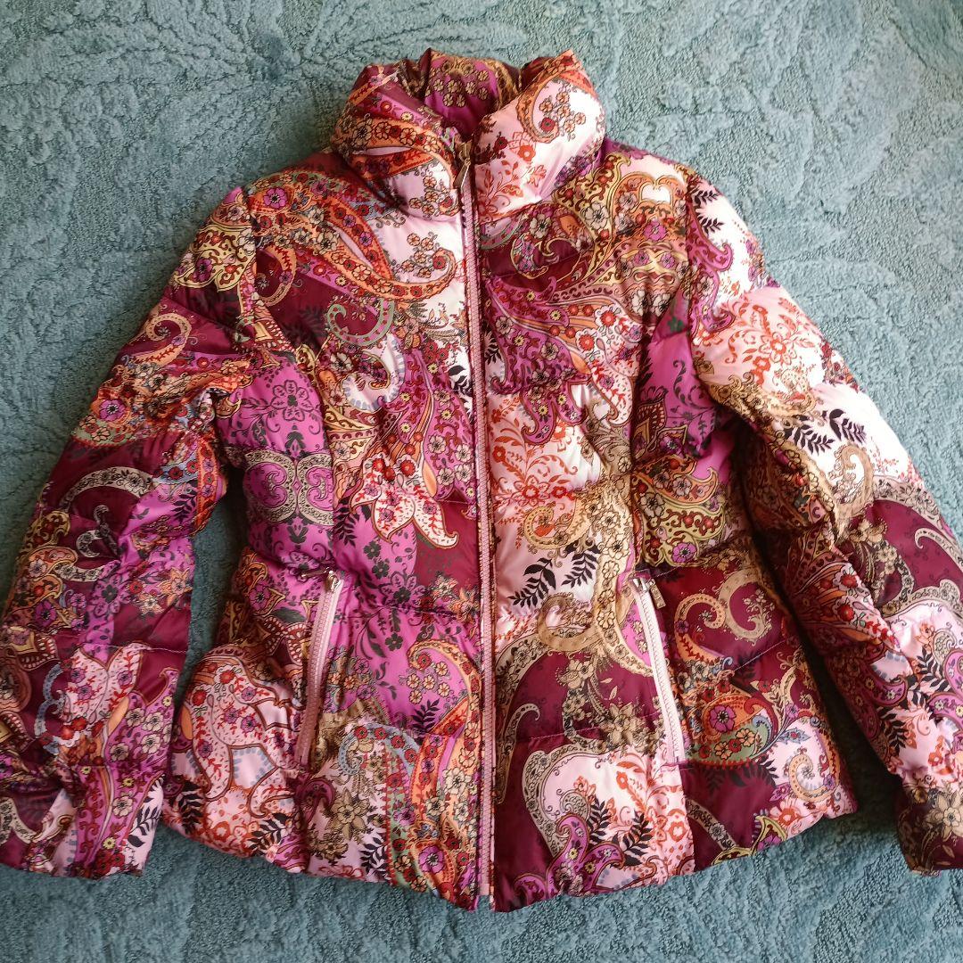 Super Beauty ロマンティックスタイル 花柄ダウンジャケット 42 - メルカリ