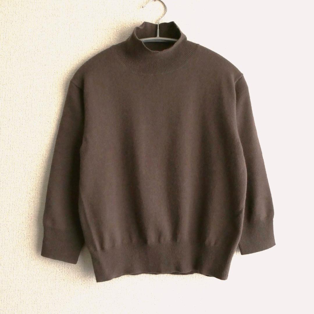 JURGEN LEHL ヨーガンレール ハイネック カシミヤニット セーター