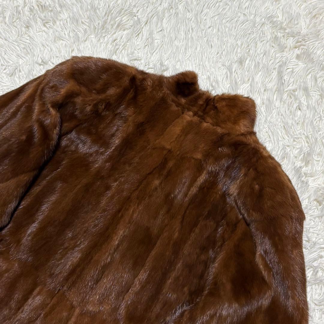 EMBA/エンバ セーブル 毛皮 ロング コート - メルカリ