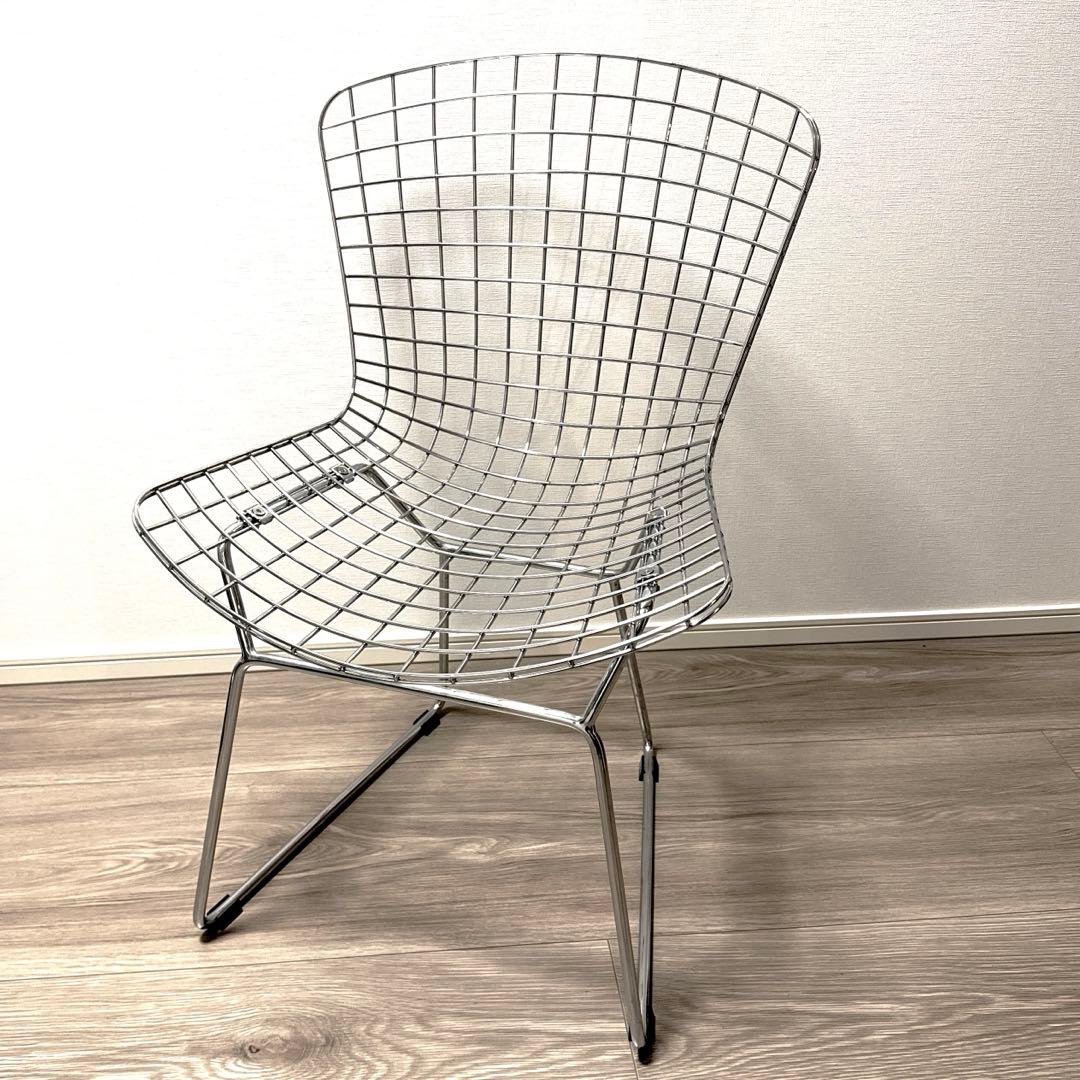ハリー・ベルトイア ワイヤーチェア リプロダクト ワイヤーチェア ブラック｜ハリー・ベルトイア | デザイナーズ家具