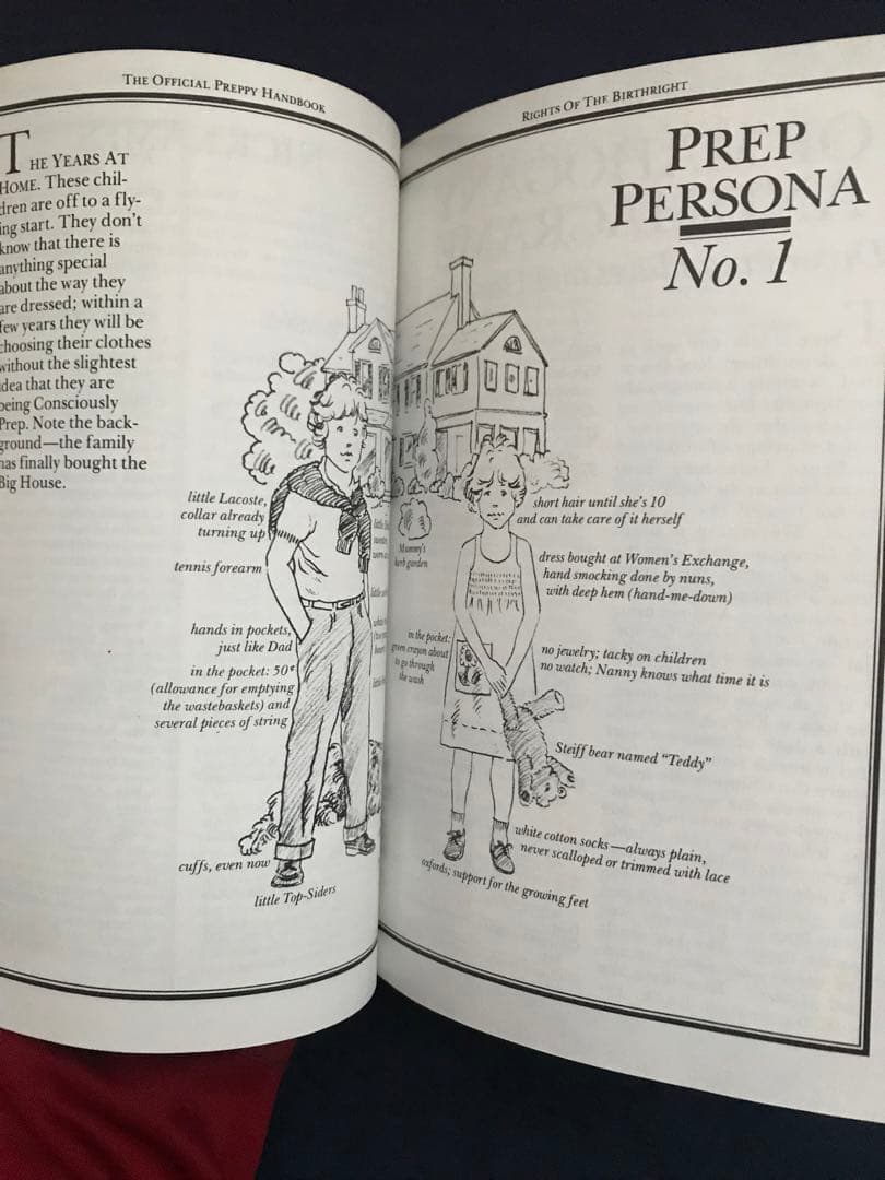 プレッピー「THE OFFICIAL PREPPY HANDBOOK」✳︎原書 - メルカリ