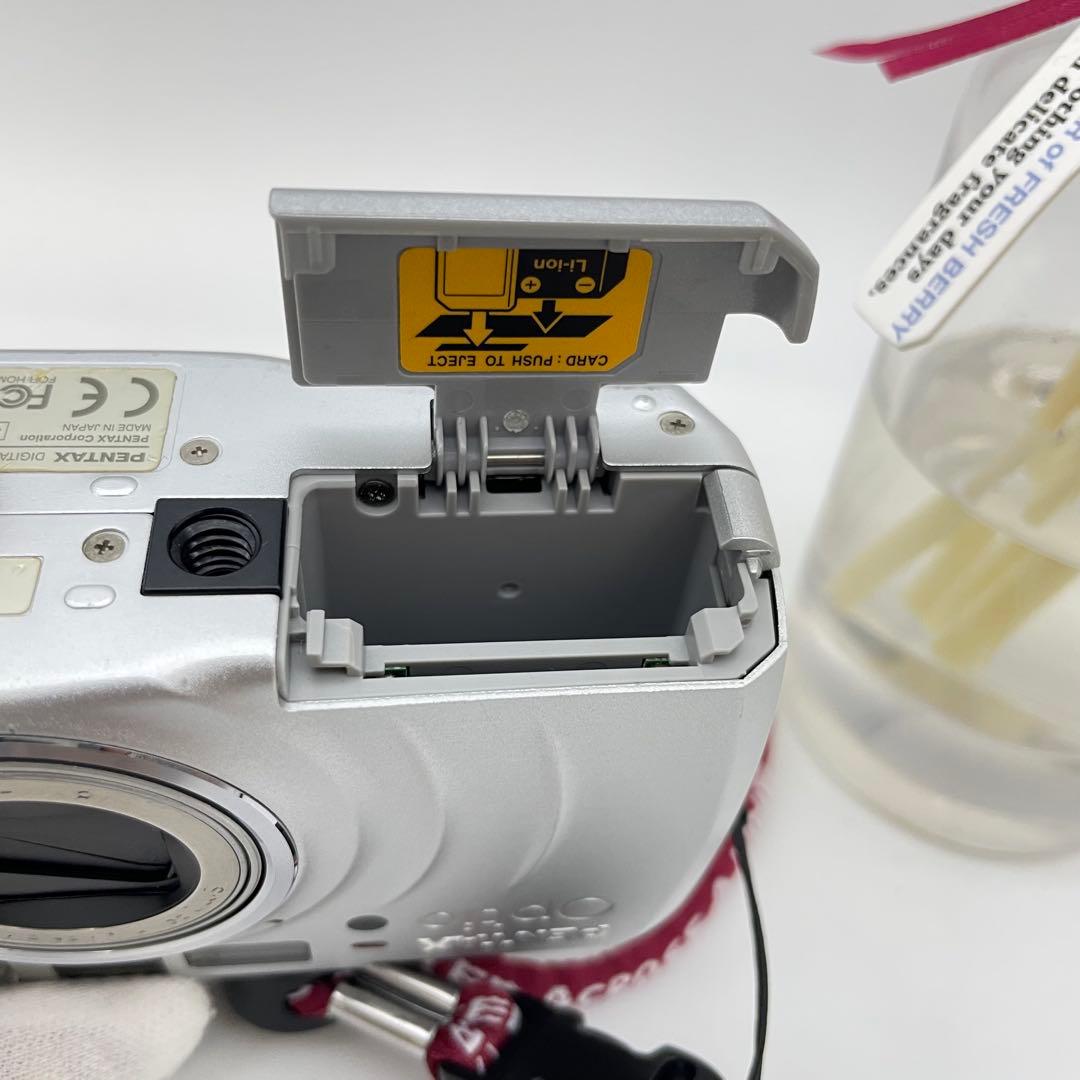 スマホ転送OK✨PENTAX Optio 555✨動作確認済 CCD デジカメ♪ - メルカリ