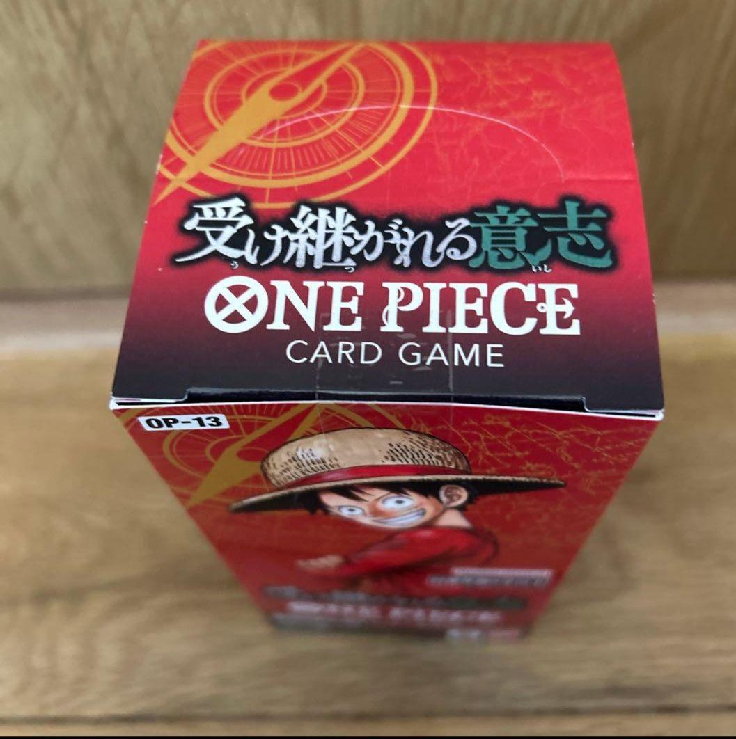 新品未開封テープ付】ワンピースカード 受け継がれる意志 1BOX - メルカリ