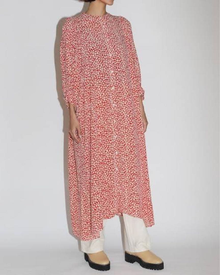 AMBERGLEAM アンバーグリーム 総柄 ワンピース - メルカリ