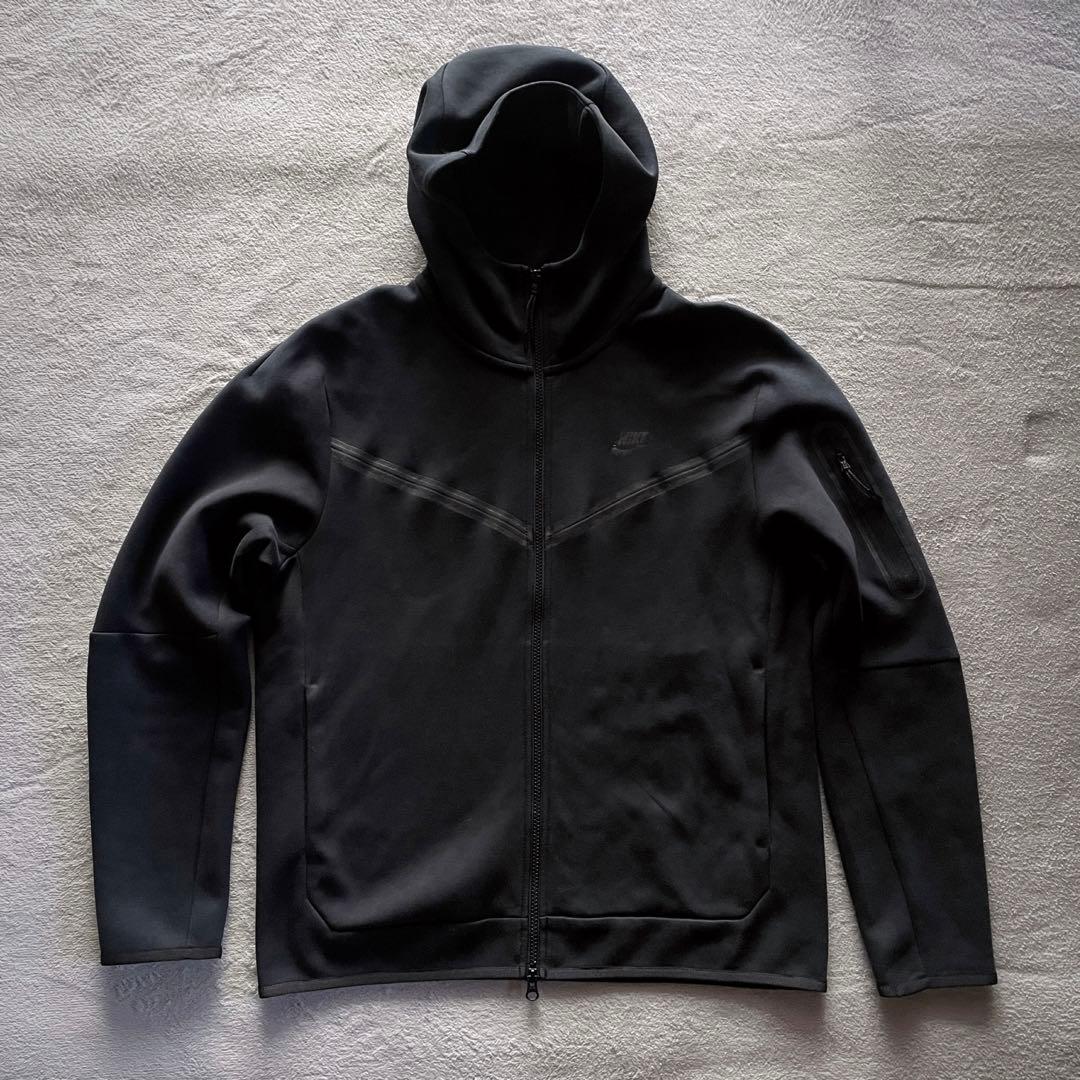 NIKE テックフリース フルジップパーカー 初期 廃盤 XL ブラック 希少