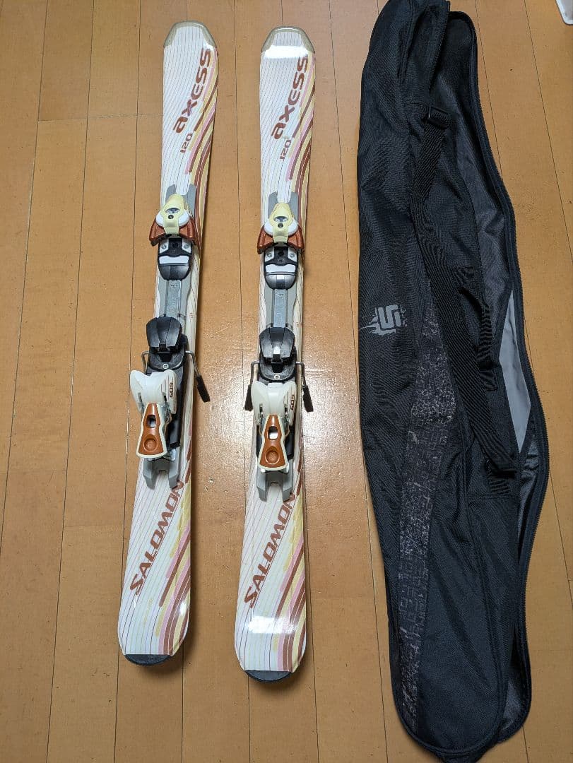 スキーセット(レディース)120　24.0 スキー板 スキーセット レディース スキー3点セット〔初級 スターター