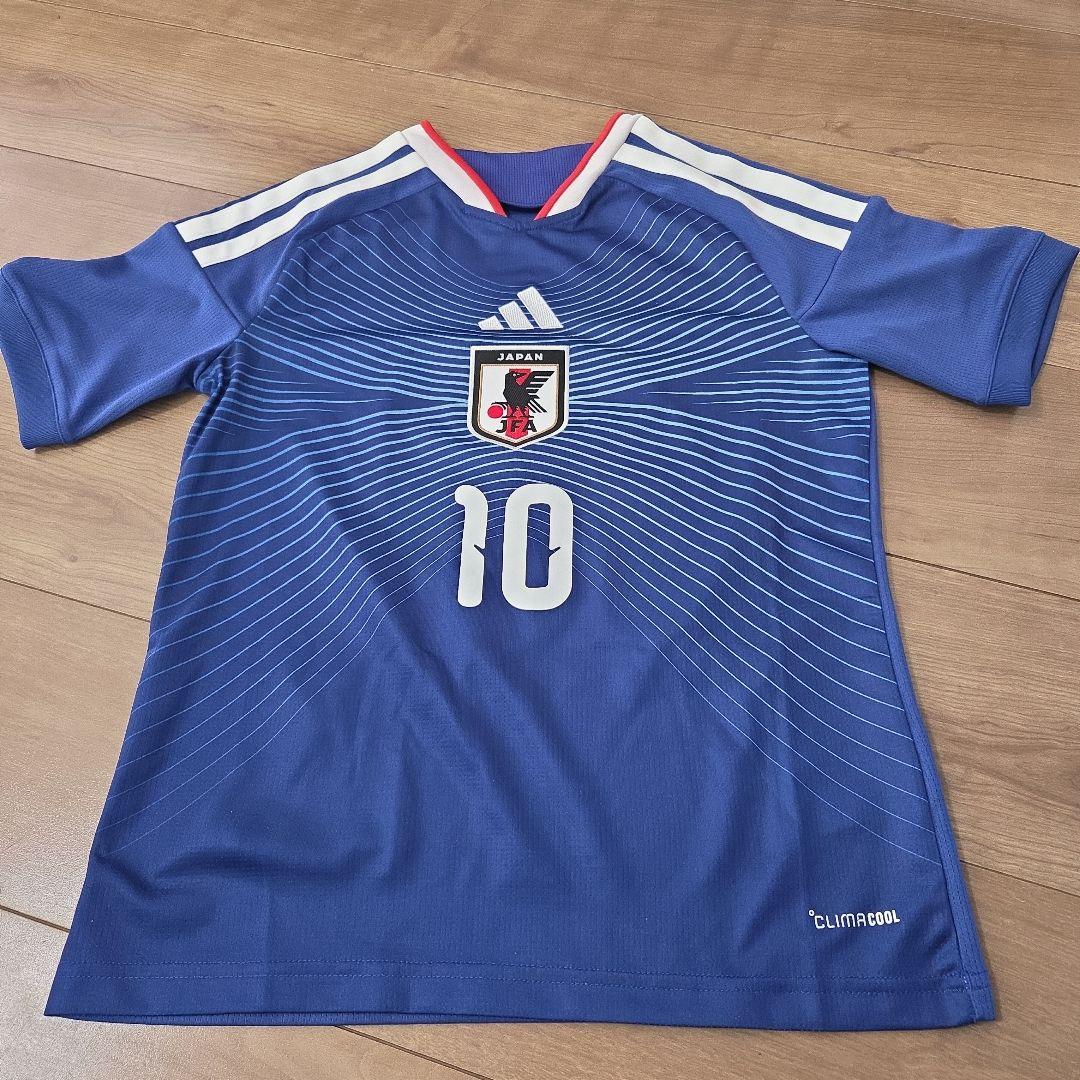 アディダス 2026 サッカー日本代表ユニフォーム #10 堂安律 キッズ150 adidas（アディダス） キッズ ＃10 堂安律 サッカー日本代表 2026