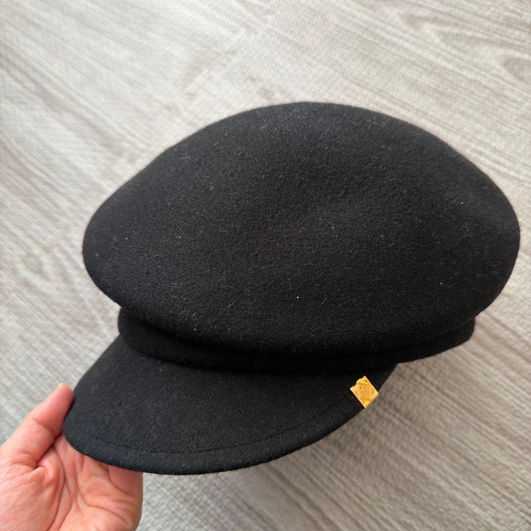 ca4la ウール ブラック キャスケット - メルカリ