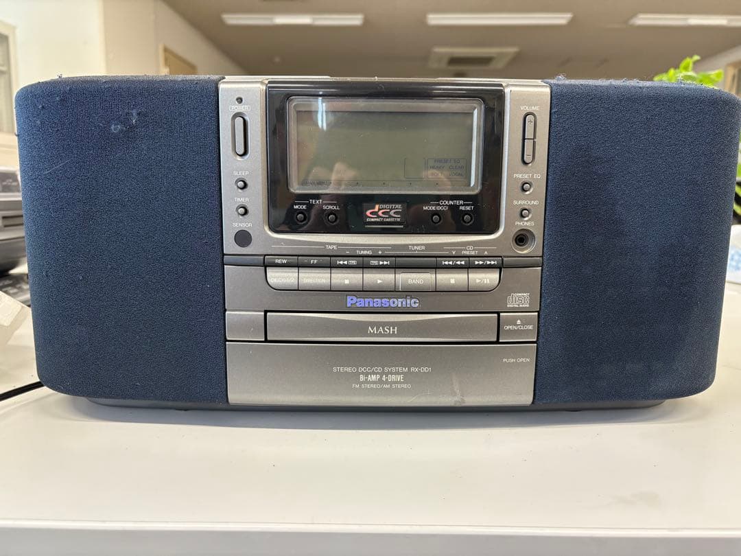 ラジオ・コンポ Panasonic RX-DD1 Panasonic RX-DD1 DCC Cassette CD Radio Boombox