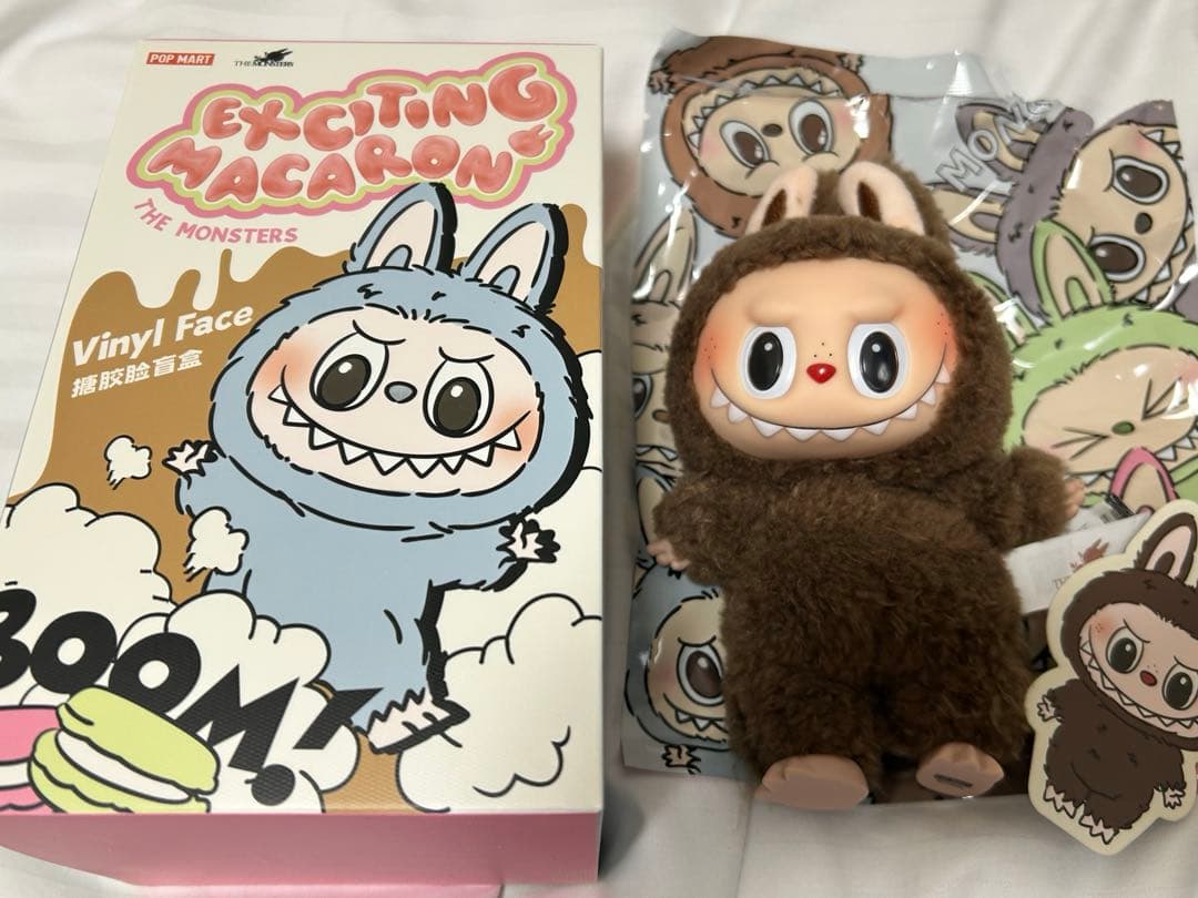 ラブブ マカロン シークレット ポップマート popmart labubu - メルカリ