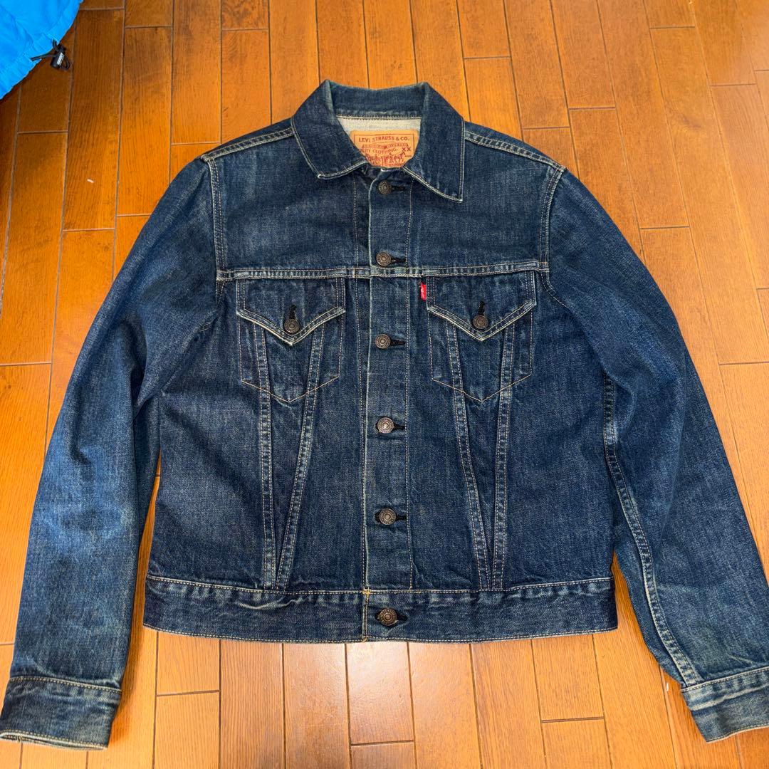 Levi's ジージャン3rd復刻日本製　ビッグE 90年代 リーバイス デニムジャケット 3rd LEVI'S 71557 サード90年代復刻 BIG