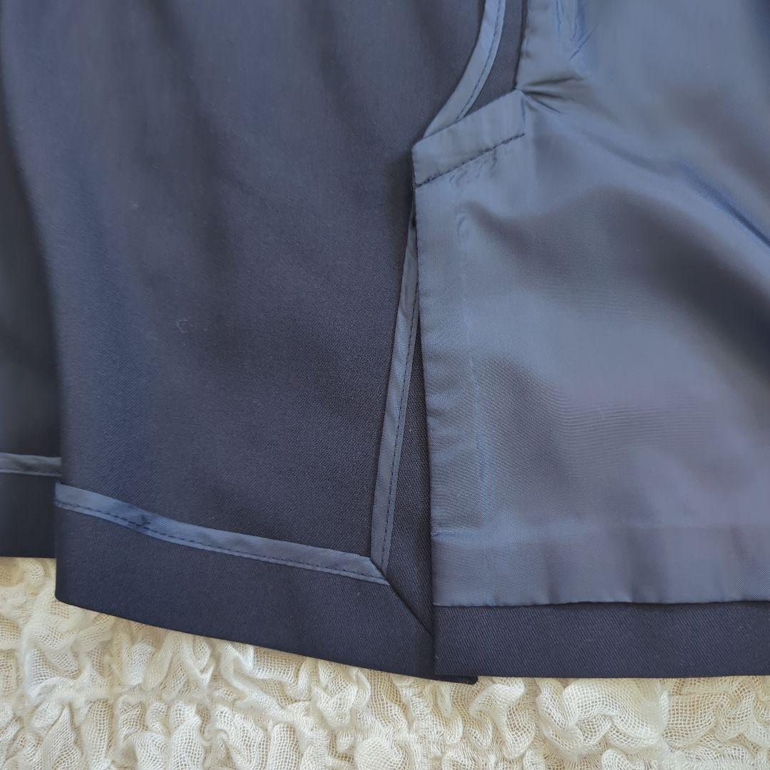 美品】カデュネ CADUNE ライトテーラージャケット ネイビー 金釦