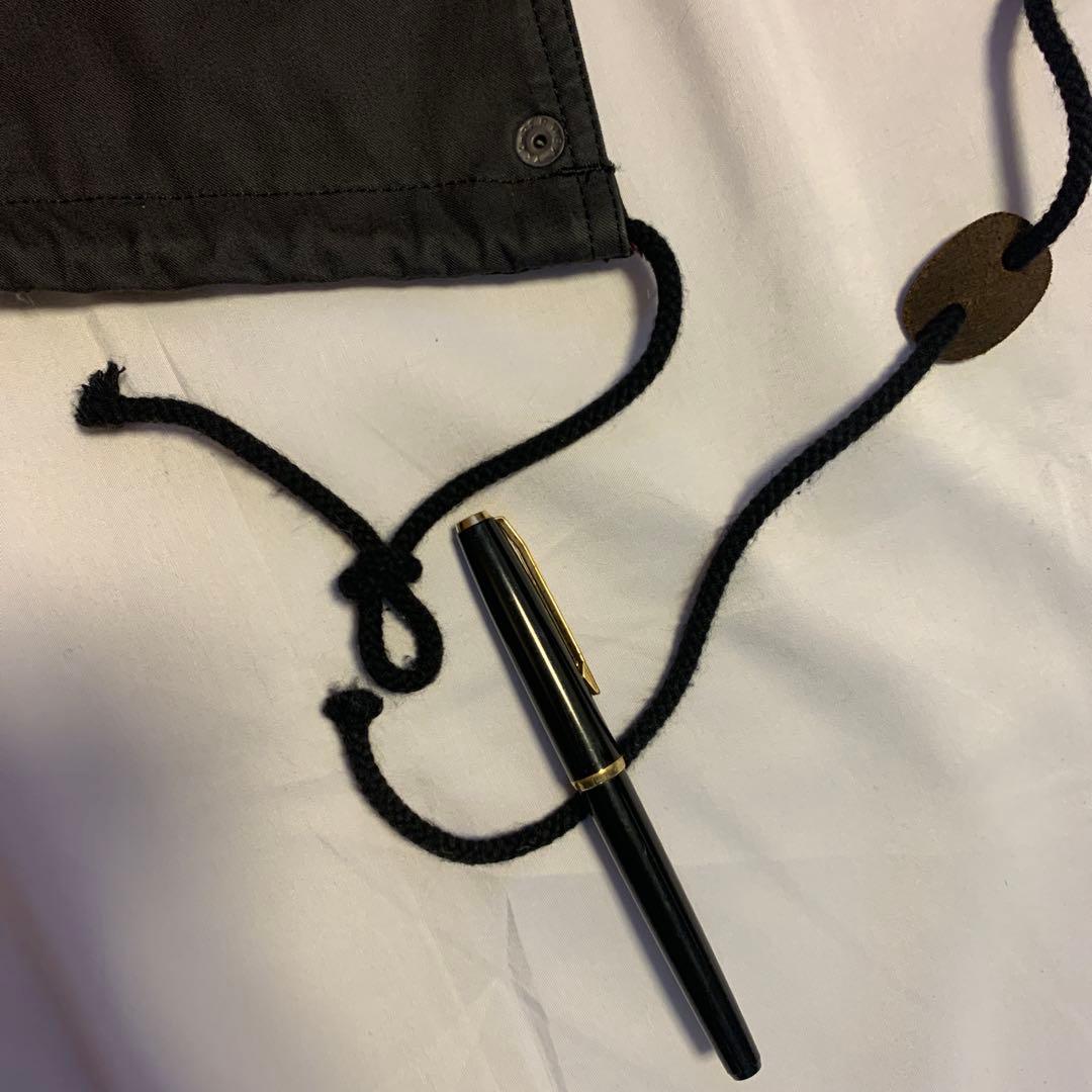 モッズコート取り外しファ付ブラックサイズ44 暖Thinsulate