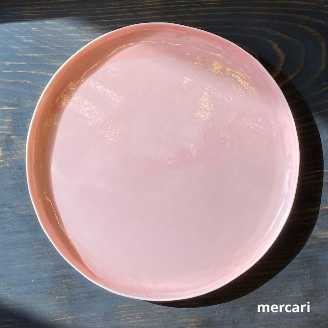 ミカン様 リクエスト 2点 まとめ商品 藤本羊子 ピンクのプレートと