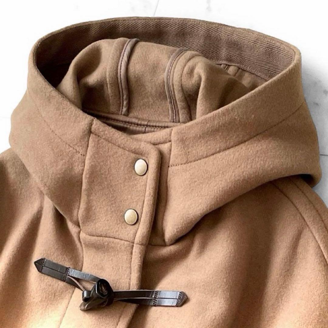 極美品 フレームワーク 23AW メルトン ダッフル ポンチョコート