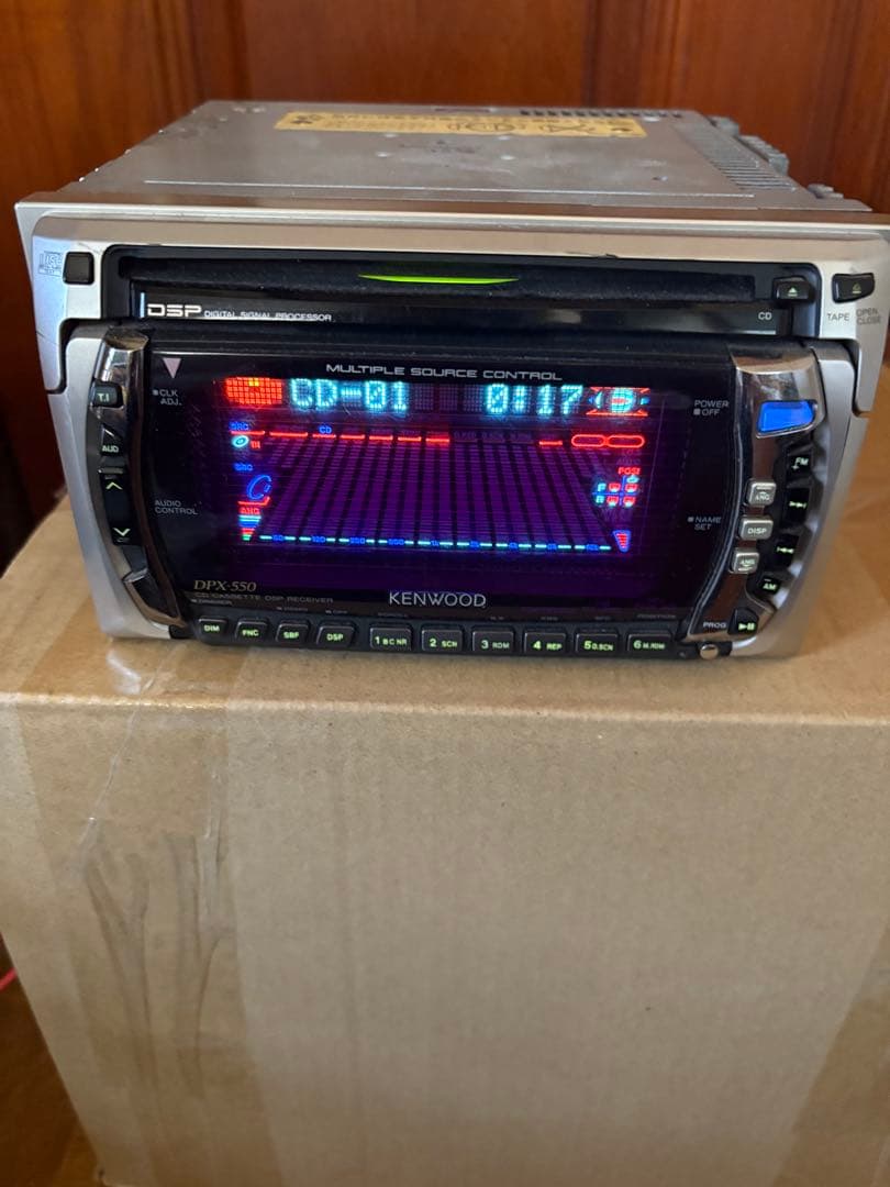KENWOOD DPX-550 カーオーディオ イコライザー - メルカリ