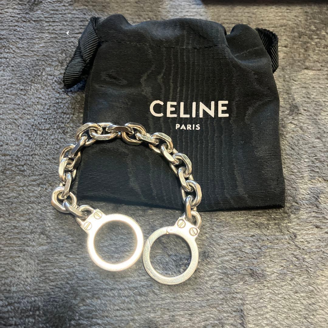 セリーヌ celine ハンドカフ 手錠 腕輪 ブレスレット バングル