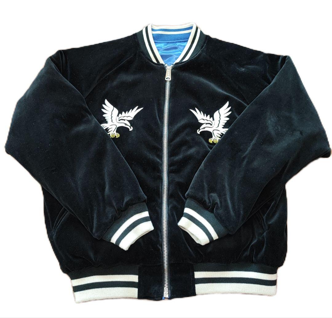 ALPHA アルファ 別珍 リバーシブル スカジャン 東洋 ヴィンテージ