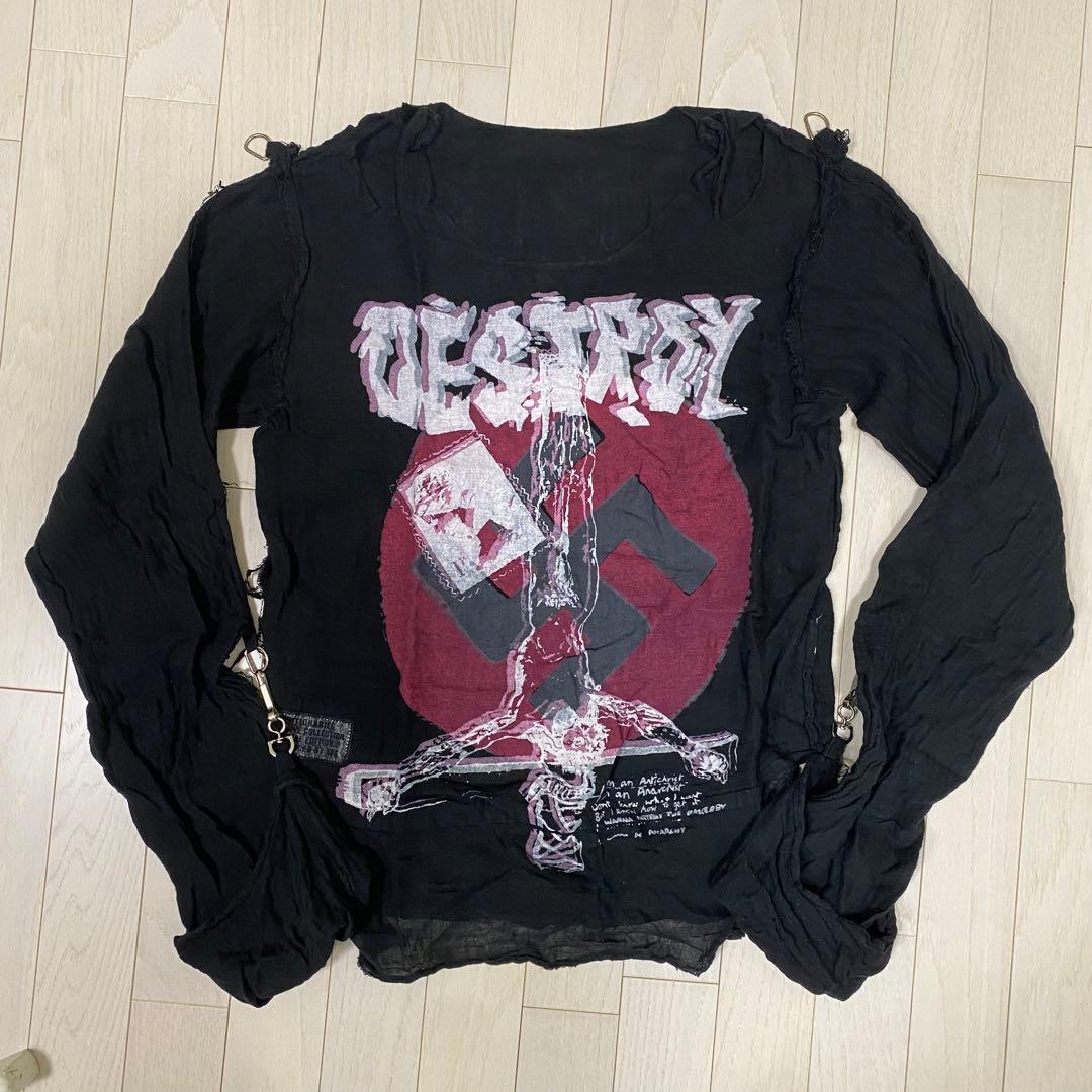 セディショナリーズ DESTROY ガーゼシャツ 日本製 666 SEDITIONARIES（セディショナリーズ） SEDITIONARIES by 666 STM0017