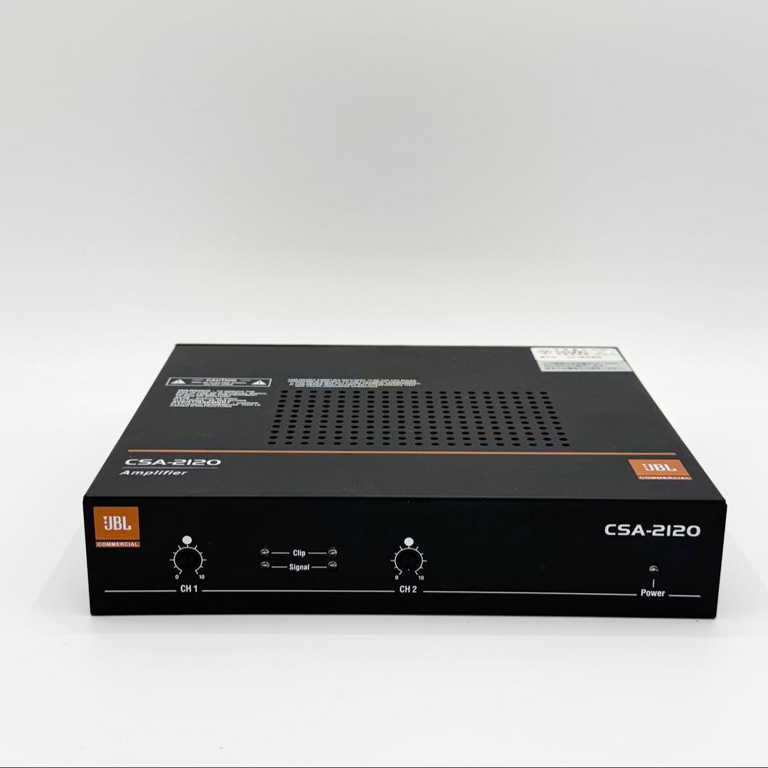 JBL CSA-2120 パワーアンプ 2ch ステレオ 動作確認済み Amazon.com: JBL Professional CSA2120 Commercial Series Two-Channel